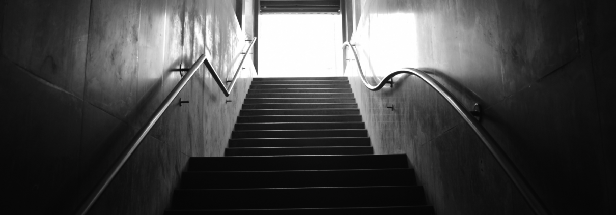 chutes dans les escaliers